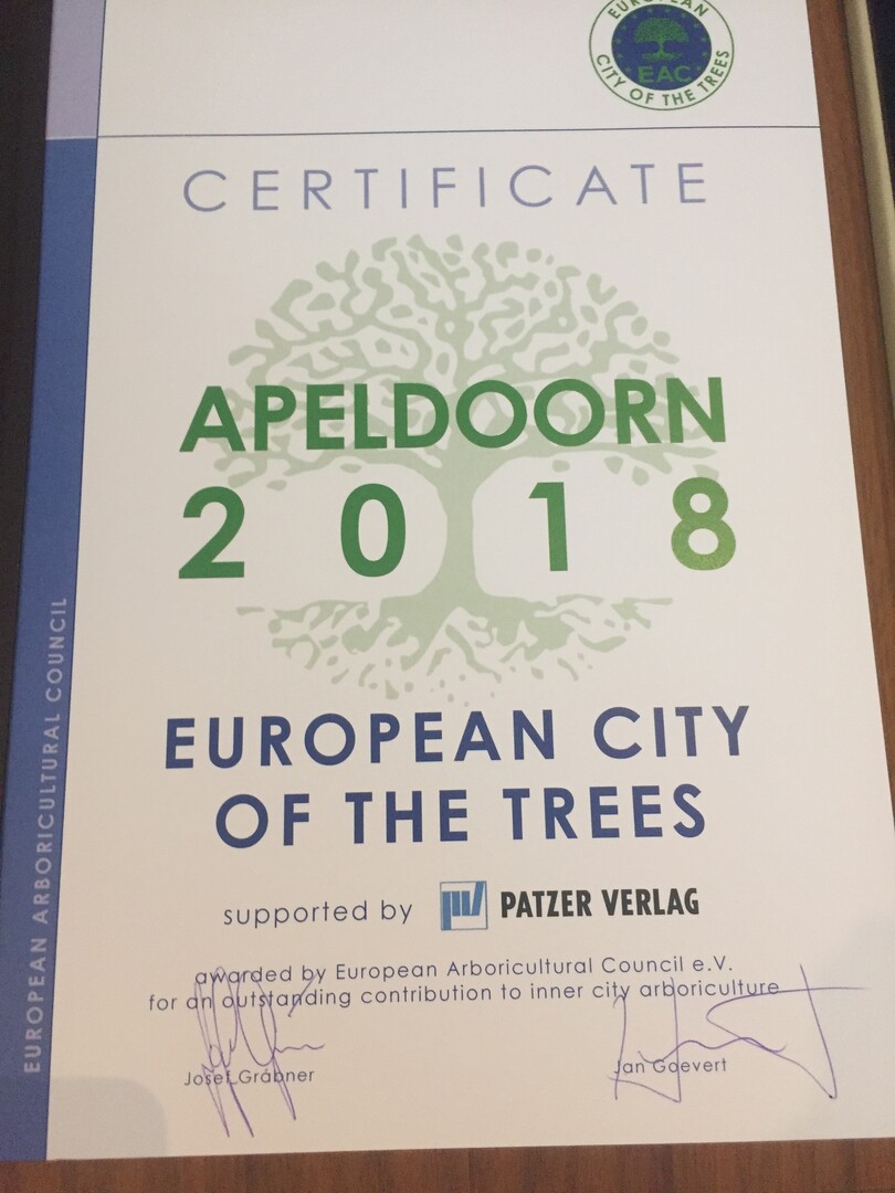 ECOT-Auszeichnung fr Apeldoorn
