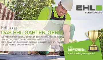Alle Landschaftsgrtner knnen ab sofort mit ihren schnsten Projekten tolle Preise gewinnen