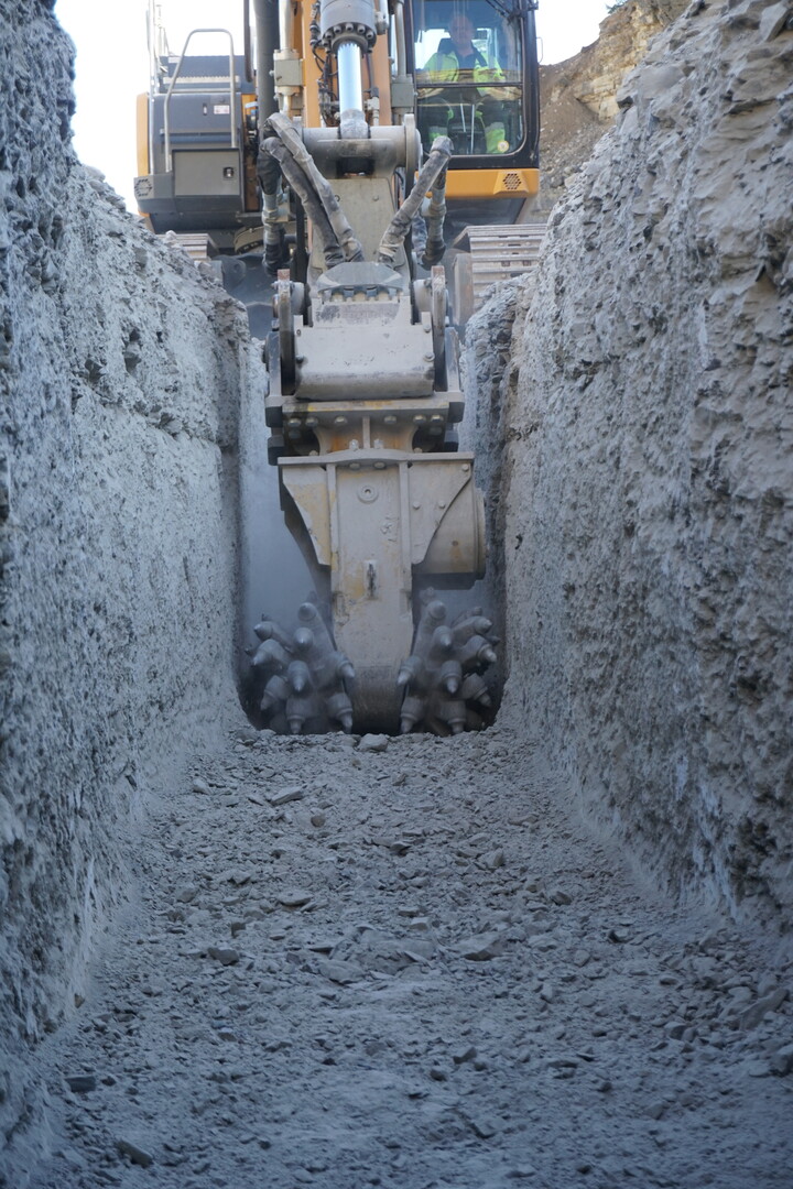 Bagger-Anbaufrse V-Cutter