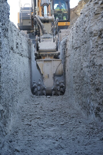 Bagger-Anbaufrse V-Cutter