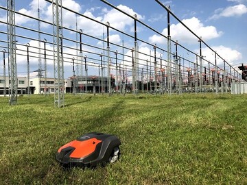 Nahezu grenzenlose Mglichkeiten: Der EPOS-Automower ermglicht durch die individuellen Begrenzungsmglichkeiten komplexere Installationen.
