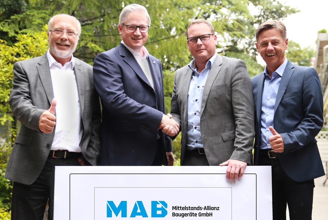 Neue Gesellschaft MAB Mittelstands-Allianz Baugeräte GmbH geht kurzfristig an den Start.