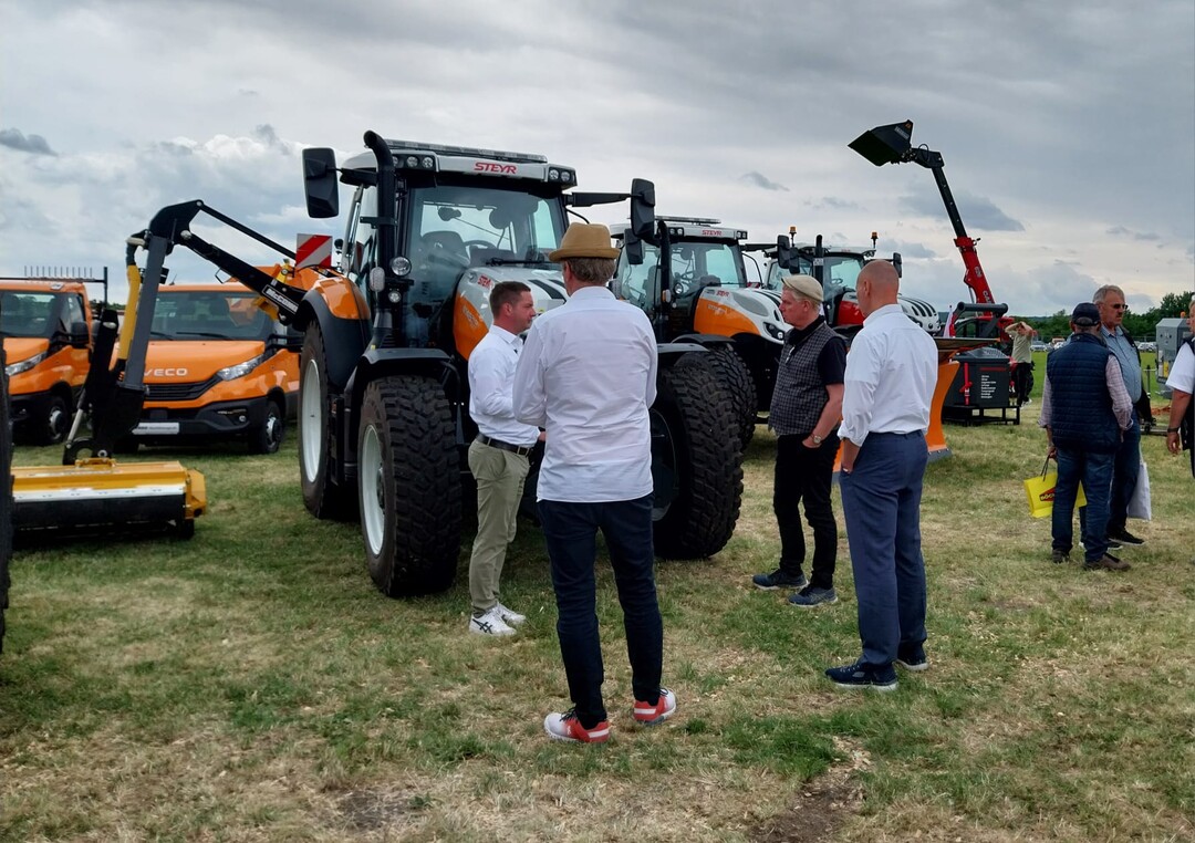 Bei Steyr traf sich die Fachpresse zu einem Event.
