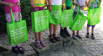 Veranstaltung Grnes Klassenzimmer 2022: Nur die Harten kommen in den Garten!