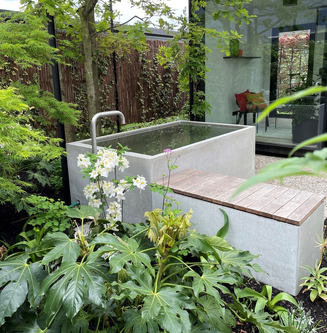 Gartenoffice im Schaugarten vonForster Garten- und Landschaftsbau