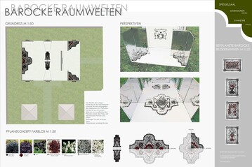 Schaugartenentwurf Barocke Raumwelten"