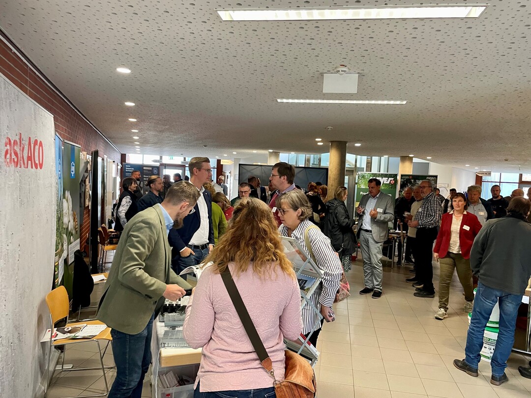 Fachausstellung beim GaLaBau-Forum 2022 in Geisenheim