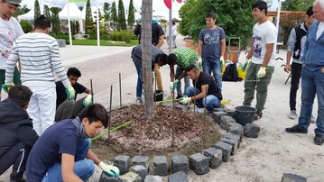 Landschaftsgrtner live auf der Landesgartenschau 2016