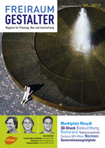 Optisch ansprechend und genau auf die Zielgruppe abgestimmt: Das ist die zweite Ausgabe des neuen Magazins FREIRAUMGESTALTER
