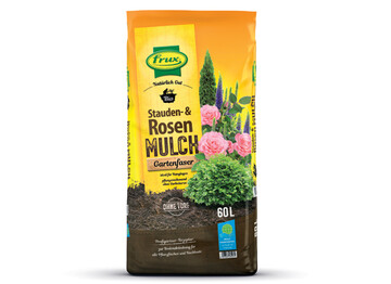 Die Gartenfaser als Mulchmaterial und Bodenverbesserer wird im 60-l-Sack (ab einer Palette), im Big Bag (2,5 m3) oder Jumbo Bale (3,0 m3) geliefert. 
