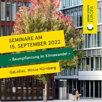 Der Bund deutscher Baumschulen (BdB) ldt interessierte Besucher von 9:30 bis 10:45 zum kostenfreien Seminar Baumpflanzung im Klimawandel ein. Den Raum Helsinki finden Sie im NCC Ost auf der 2. Ebene.
