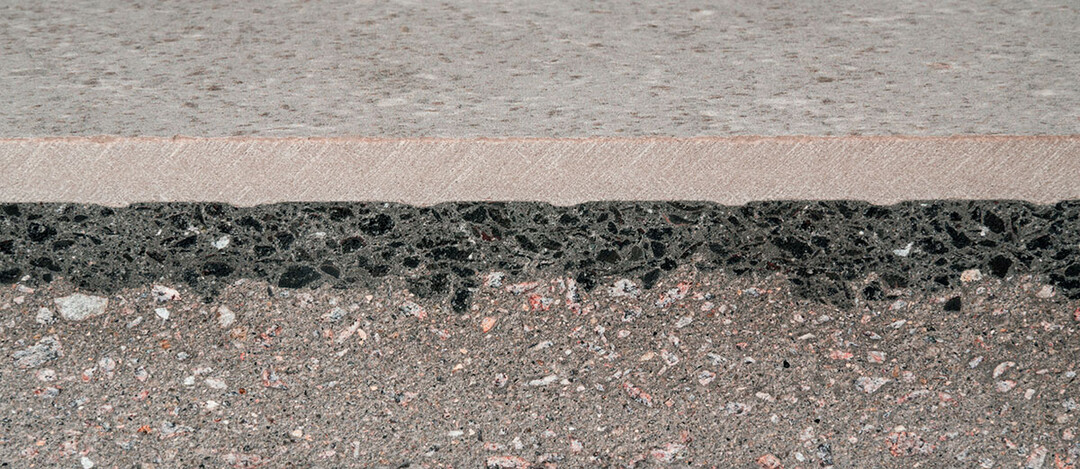 Dreischichtiger Aufbau f�r h�chste Anspr�che