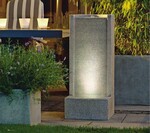 Emsa bietet den Liebhabern von Wasser nun die Esteras-Brunnen, hier die Version „Granite Grey“, an