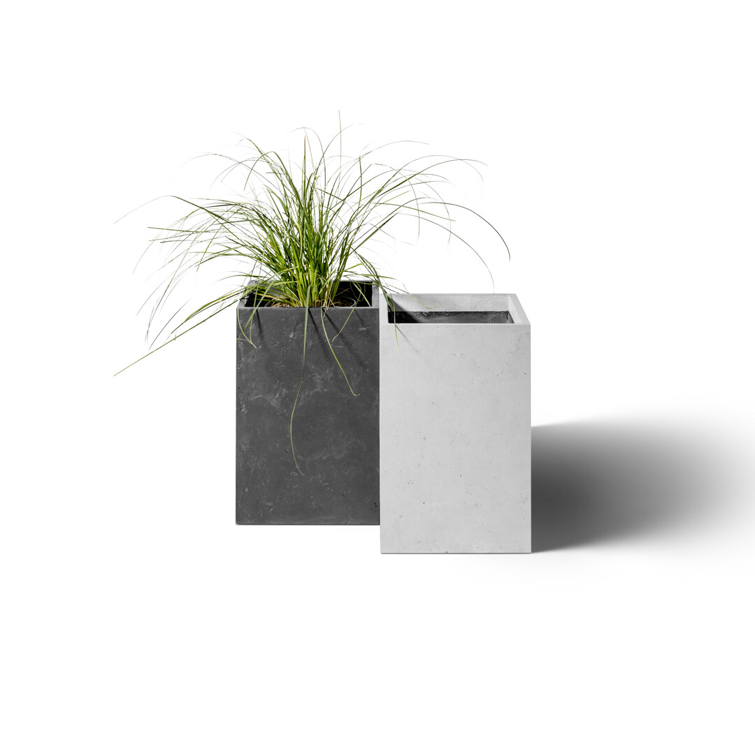 Der klassische GDM Square Planter besteht aus zwei Varianten
und setzt moderne Akzente.