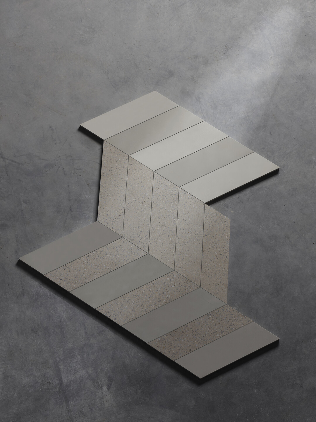 GDM.AWA, die neue Kollektion Architekturbeton-Fliesen von Godelmann, wird in unterschiedlichen Dimensionen und Farbstellungen angeboten.