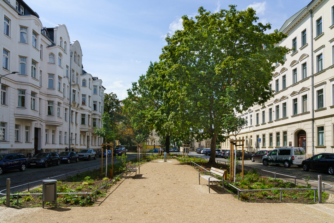 Kategorie Freianlagen an ffentlichen Einrichtungen  Grnflchen/Parkanlagen/Spielpltze Sonderpreis: Neugestaltung des Gohliser Anger/Menckestrae, Leipzig