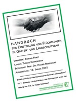 Handbuch für die Beschäftigung von Asylbewerbern erarbeitet