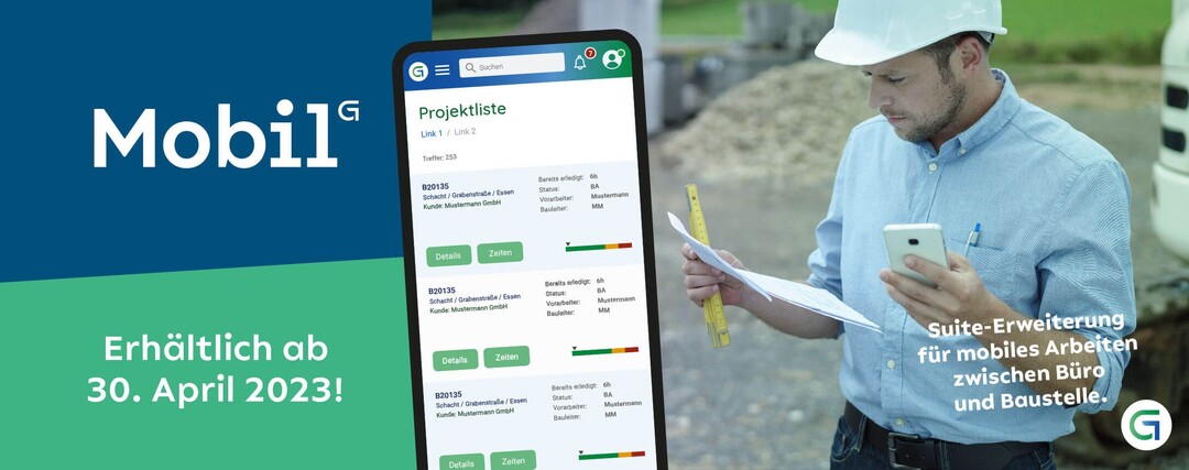 Die Software „Greenware Mobil“ ermöglicht die volle Kontrolle über eine digitale Bauakte