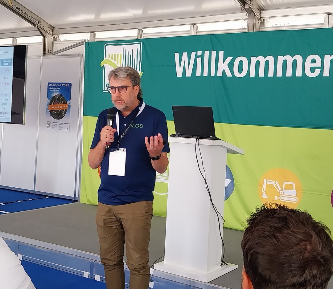 Prof. Martin Thieme-Hack von der Hochschule Osnabrck war der erste Referent auf dem GaLaBau-Tag.