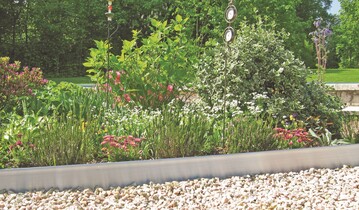 Ab sofort ist das Gartenprofil PRO der terra-S GmbH auch in Edelstahl erhltlich.