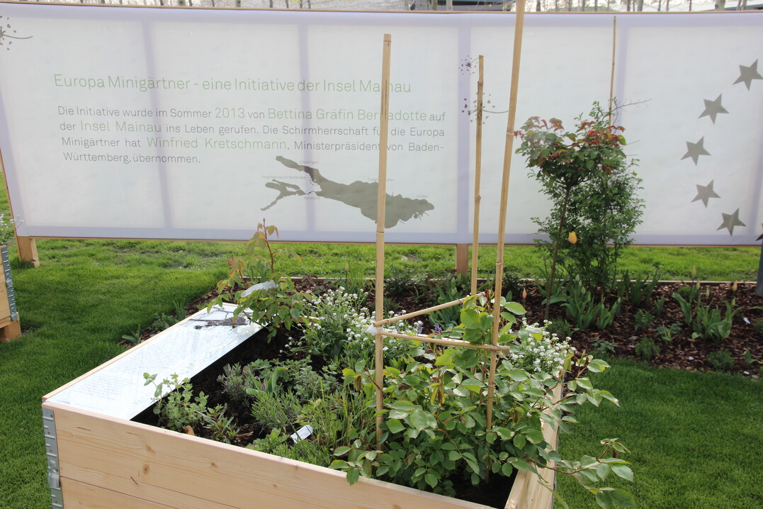 ... und wie sich der Garten der Minigrtner auf der BUGA entwickelt, der Anlaufpunkt fr viele Kinder sein wird.