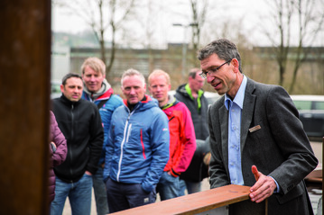 Dr. Claus Thumm, Geschftsfhrer der Firma Gartenmetall, der die Seminare auch persnlich leitet.