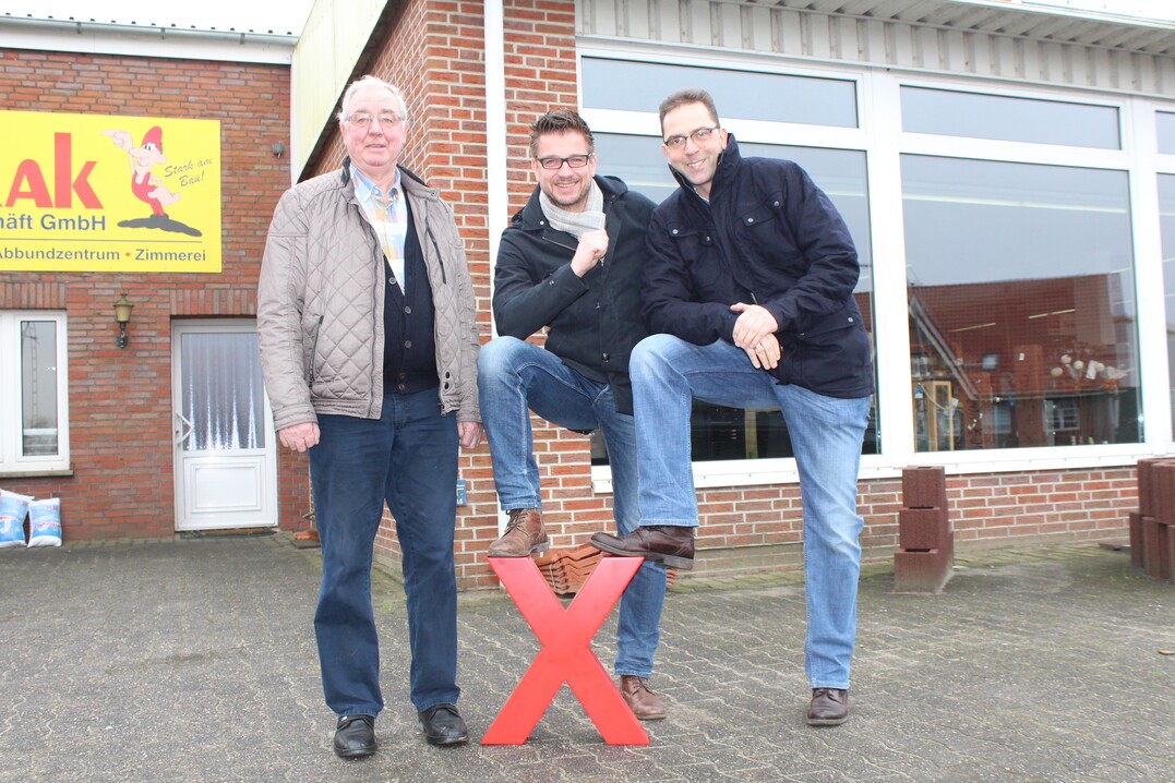 v.l.: Bernhard Brak, Andr Meyer, Andreas Brak