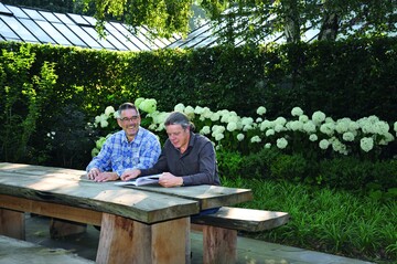Die Unternehmer Christoph Arens und Hermann Jansen sind seit fast 25 Jahren ein erfolgreiches Team.