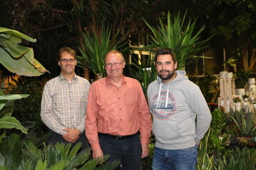 Das neu gewhlte Fhrungsgremium des VGL Bayern in Niederbayern, v.l.: Jrgen Hilgers, Jrgen Widl und Erwin Reiner.