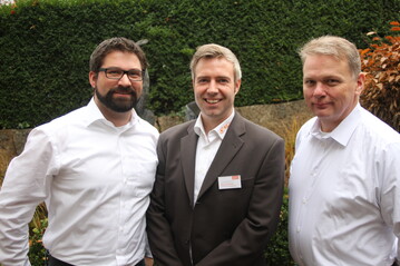Oliver Rpple, Marco Herold und Olaf Kortenhoff, alle Berater bei KS21, waren die Referenten der vier GaLaOffice 360 - Anwenderseminare. 
