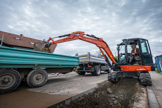 Kompaktbagger Kubota KX060-5