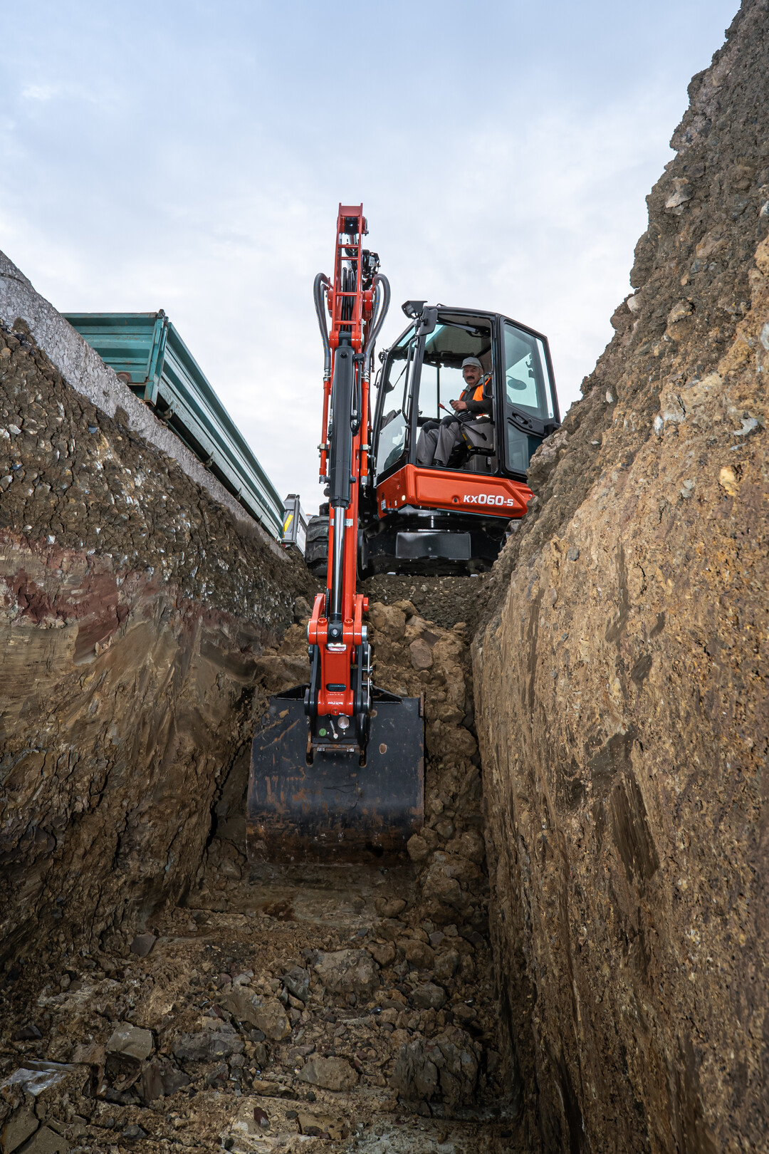 Kompaktbagger Kubota KX060-5