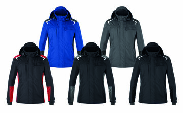 Die Hardshelljacke aus der Workwear-Kollektion Kbler Bodyguard ist der ideale Begleiter fr die nasse und kalte Jahreszeit.