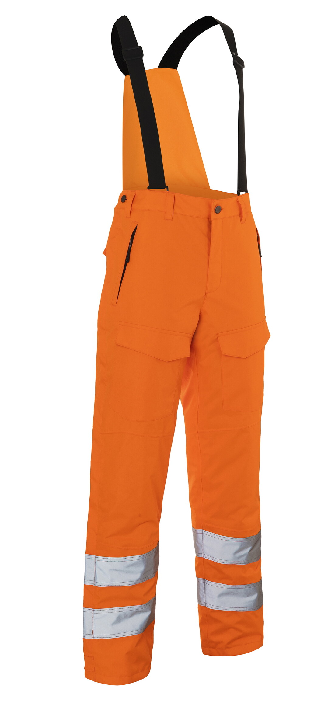 Die neue Wetterhose kann bei Schnee und Nsse zum Schutz vor Auskhlung einfach bergezogen werden.