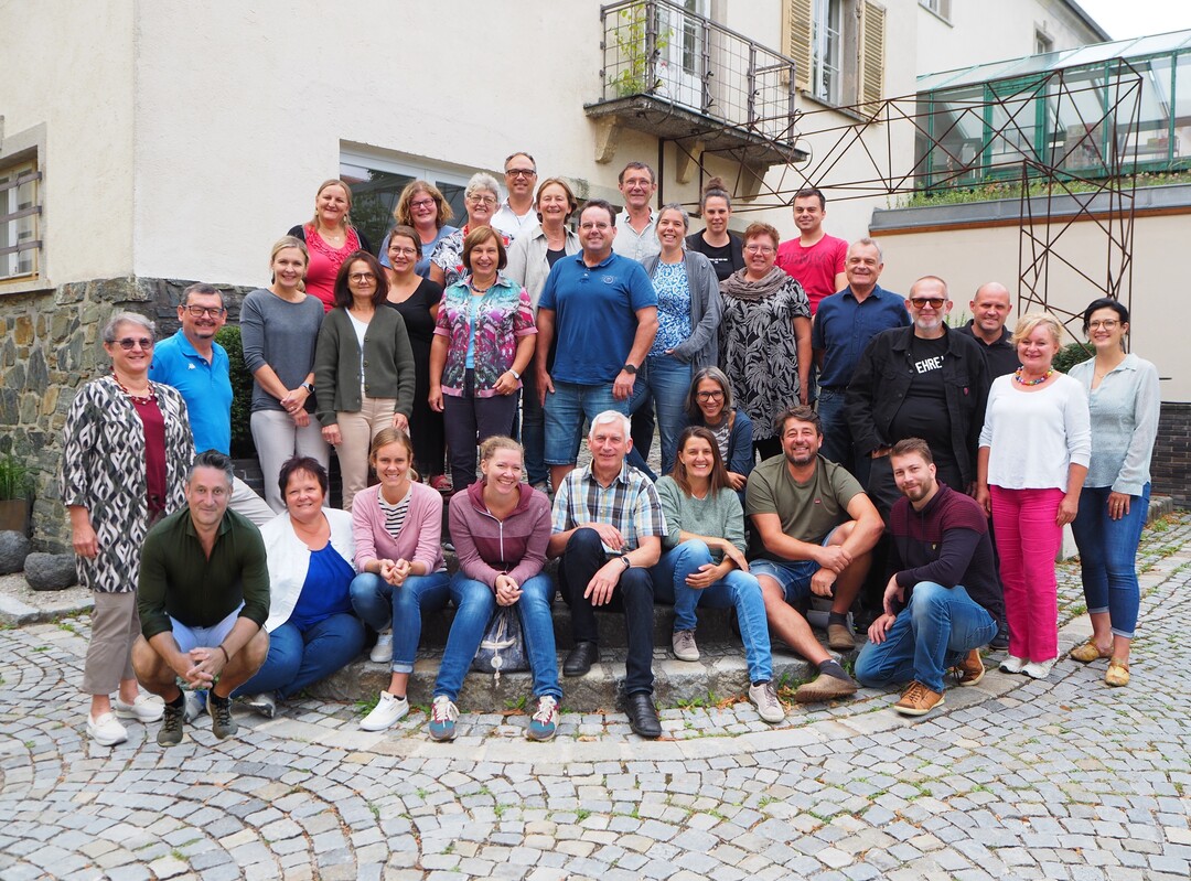 Lehrerkrfteteam der Gartenbauschule Langenlois mit Berufsschuldirektor Andreas Kovac (vorne Links) und Fachschuldirektor Franz Fuger (vorne Mitte)