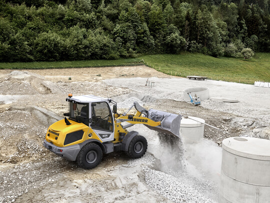Kompaktradlader Liebherr L504