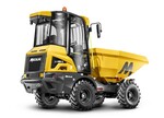 Mecalac bringt mit dem 3.5MDX einen innovativen Baustellenkipper mit Kabine auf den Markt.