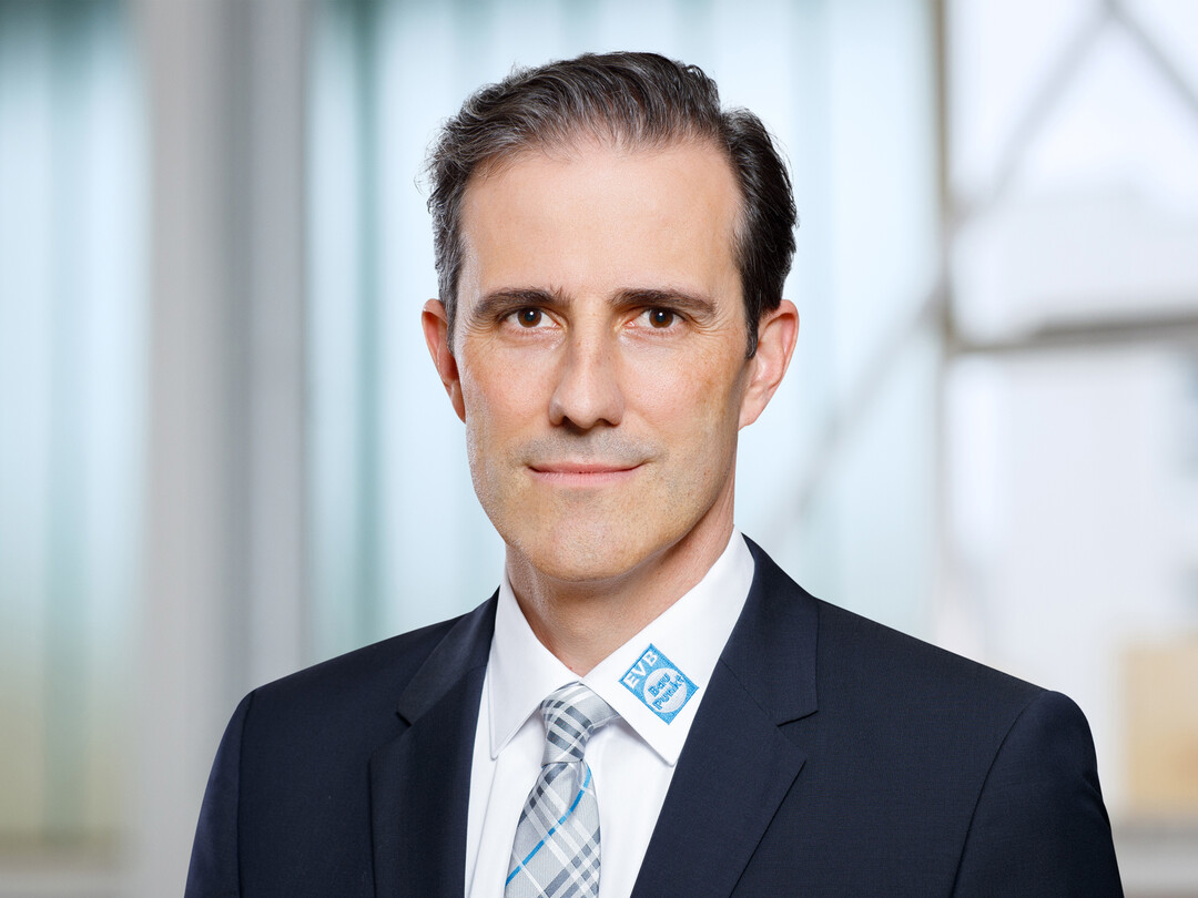 Ralph Saile (49) leitet ab sofort die Bereiche Marketing und zentrale Dienste der EVB BauPunkt.