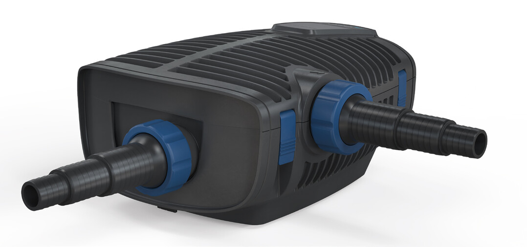 Die neue AquaMax Eco Premium ist auf unterschiedliche Kundenanforderungen eingestellt.
Sie bietet je nach Teichgröße und Ansprüchen an die Pumpenleistung sechs
Varianten, die über eine Förderleistung von jeweils 5.000, 7.000, 9.000, 13.000, 17.000
oder 21.000 l/h verfügen.