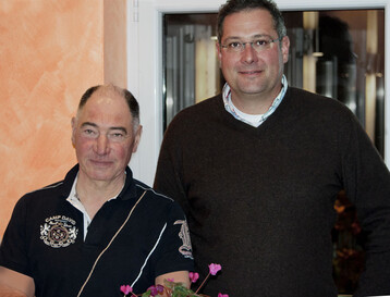 Wollen in Zukunft in der VGL-Regionalgruppe Oberbayern die Interessen der kleinen Betriebe ebenso vertreten wie der groen: der neue Regionalvorsitzende Michael Heilmeier (r) und sein Stellvertreter Rainer Neuhauser.