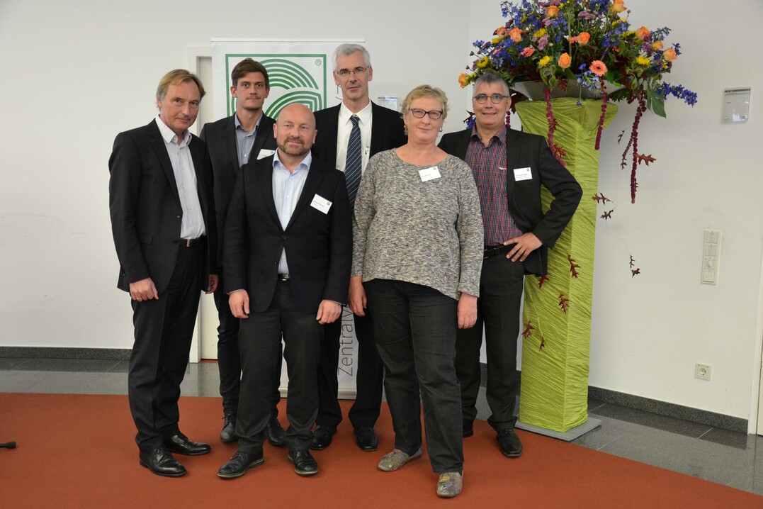 Von links: R. Nagel, P. Sänger, M. Venne, C. Killgus, G. Zemp, B. Busse.