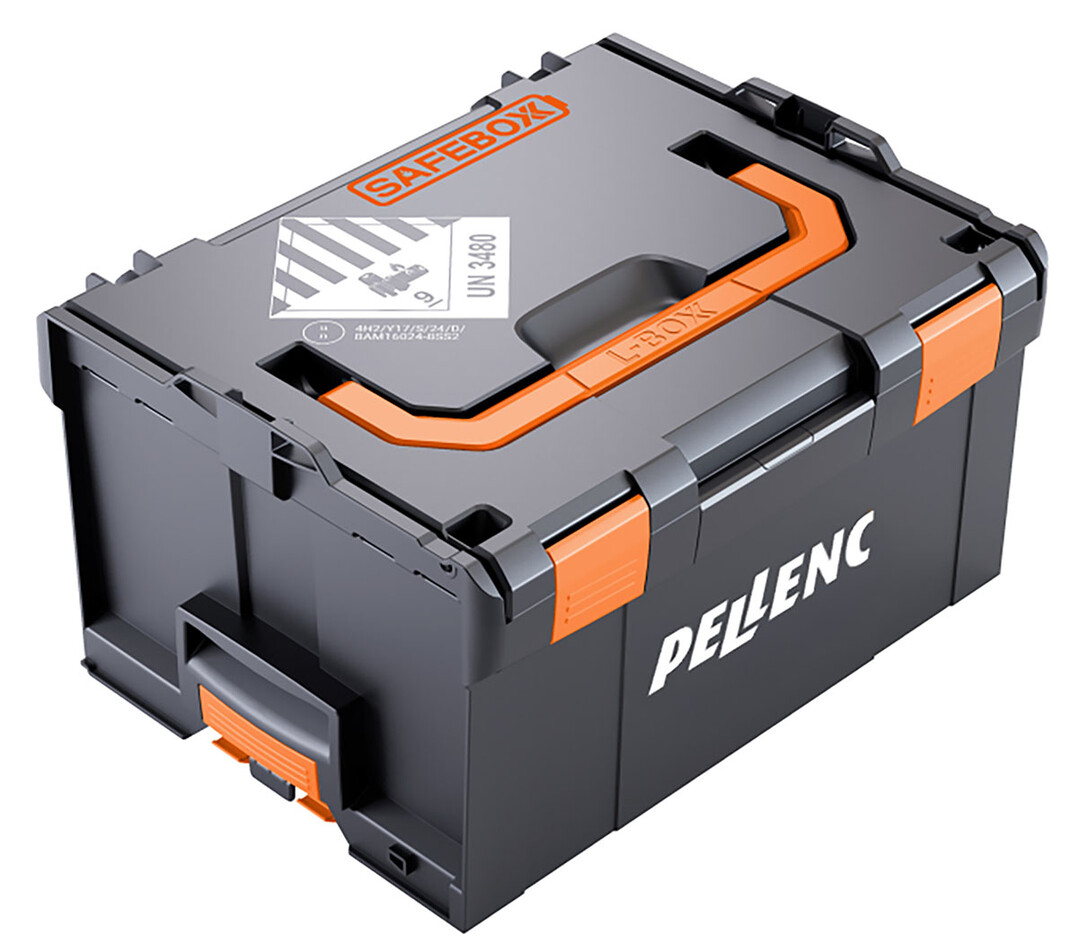 Der robuste Sicherhheitskoffer von PELLENC aus schlagzhem ABS-Kunststoff ist fr Gefahrgut bis 16,5?kg gem ADR, RID, IMDG und ATA DGR geeignet.