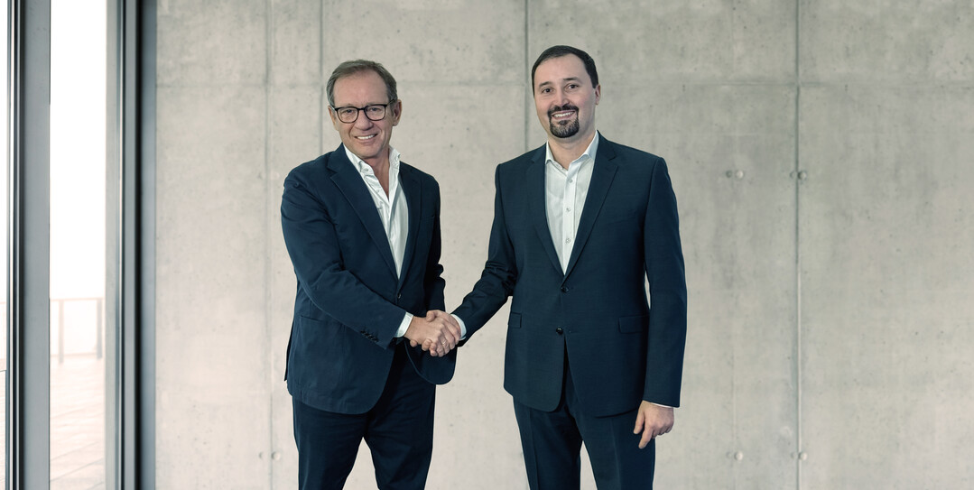 von links nach rechts: Peter Aping und Sedat Çöl
