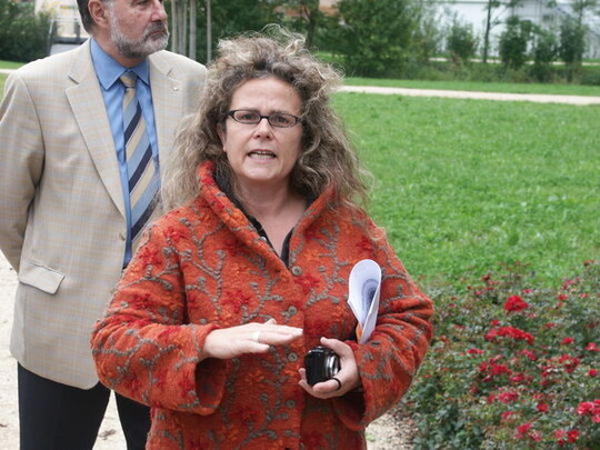  Landschaftsarchitektin Hanne Roth, Filderstadt, verantwortet die Gestaltung der Wechselflorflchen