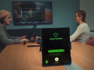 smart to plan ermglicht dem Nutzer ein digitales Flchenaufma. 