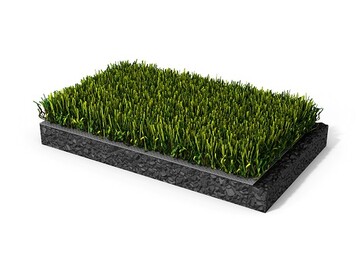 Das neue Kunstrasensystem LigaTurf Motion von Polytan kommt ohne Verfllung aus Gummigranulat, Kork oder sonstigem Performance-Infill aus und bietet trotzdem sehr gute Spieleigenschaften. 