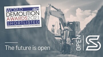 Open-S - der offene Standard fr vollautomatische Schnellwechsler fr Bagger. 