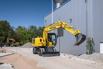 Der neue PW158-11 eignet sich neben herkmmlichen Einstzen auch fr Arbeiten auf beengtem Raum. 