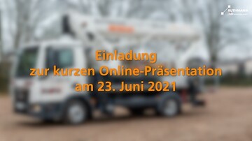 Am 23. Juni 2021 um 16 Uhr prsentiert RUTHMANN den neuesten Zuwachs im Produktportfolio seinen Kunden, Interessierten sowie Pressevertretern via Online-Prsentation. 