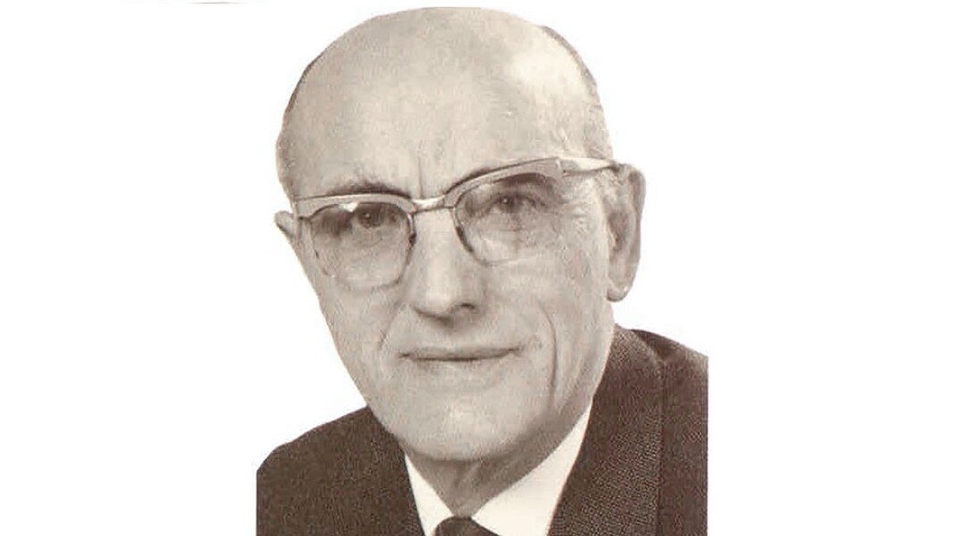 SABO Firmengrnder Heinrich Sanner legte 1932 den Grundstein fr eine erfolgreiche Unternehmensgeschichte. 